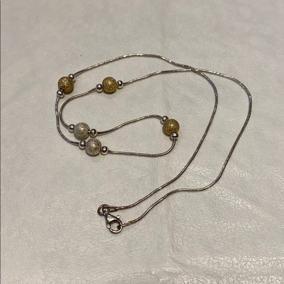 Sterling silver necklace - Picture 3 of 3